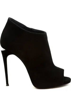 Giuseppe Zanotti Buty, Kobieta, Czarny, 37 1/2 EU, Czarne Tronchetto botki