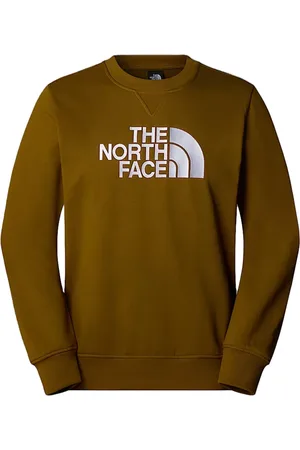 The North Face Bluzy, Mężczyzna, Zielony, XL, Bawełna, Bluza z kapturem z dzianiny bawełnianej