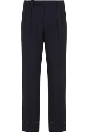 BRIONI Spodnie, Mężczyzna, Niebieski, M, Midnight Elba Pants