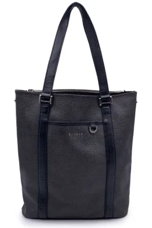 Bvlgari Pre-owned, unisex, Czarny, ONE SIZE, Pre-owned skórzane torby na ramię
