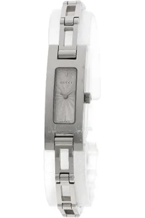 Gucci Pre-owned, Kobieta, Szary, ONE SIZE, Pre-owned Glass watches