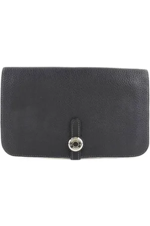 Hermès Pre-owned, Kobieta, Czarny, ONE SIZE, Skóra, Pre-owned skórzane portfele