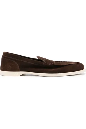 JOHN LOBB Buty, Mężczyzna, brązowy, 44 EU, Zamsz, Brązowe Buty zamszowe