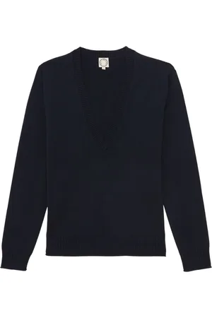 Inès de la Fressange Swetry, Kobieta, Niebieski, XS, Sweter z bawełny Angelica