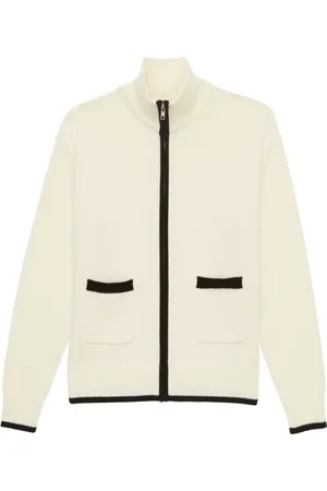 Inès de la Fressange Swetry, Kobieta, Beżowy, XS, Sweter z bawełny Atticus