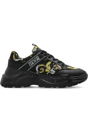 VERSACE Buty, Mężczyzna, Czarny, 44 EU, Buty sportowe `Fondo Speedtrack`