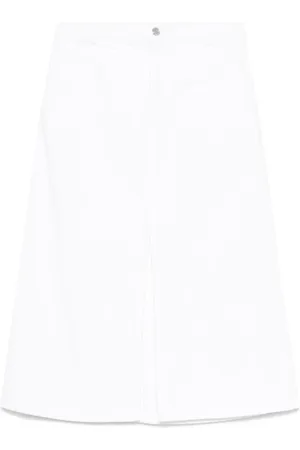 A.P.C. Spódnice, Kobieta, Biały, S, Bawełna, Spódnica Georgia