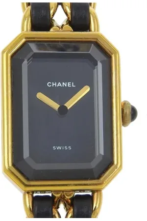 CHANEL Pre-owned, Kobieta, Czarny, ONE SIZE, Pre-owned Metal watches