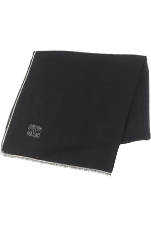 CHANEL Pre-owned, Kobieta, Czarny, ONE SIZE, Kaszmir, Pre-owned Cashmere scarves