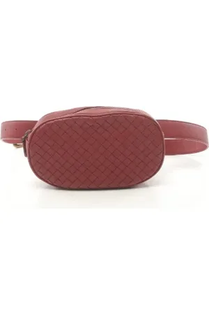 Bottega Veneta Pre-owned, Kobieta, Czerwony, ONE SIZE, Skóra, Pre-owned Leather crossbody-bags