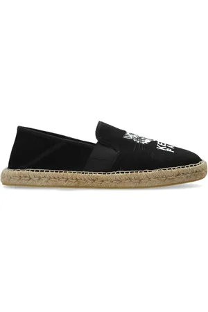 Kenzo Buty, Mężczyzna, Czarny, 42 EU, Espadryle z logo