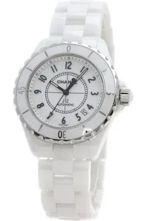 CHANEL Pre-owned, Mężczyzna, Biały, ONE SIZE, Pre-owned Glass watches