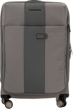 Piquadro Walizki, unisex, Szary, ONE SIZE, Rozszerzalna Unisex Walizka