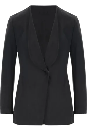 Giorgio Armani Kurtki, Kobieta, Czarny, M, Stylowe Blezery dla Eleganckiego Wyglądu