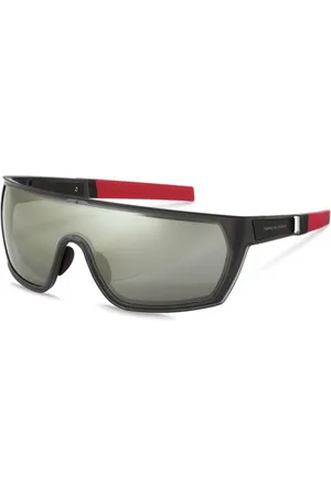 Porsche Design Akcesoria, unisex, Czarny, ONE SIZE, Stylowe okulary przeciwsłoneczne z Montatura P8668 B