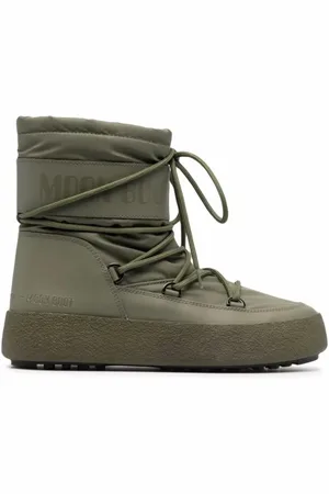Moon Boot Buty, Mężczyzna, Zielony, 42 EU, Khaki Tube Kalosze