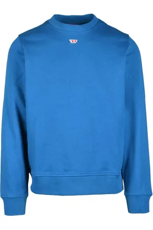 Diesel Bluzy, Mężczyzna, Niebieski, 2XL, Bluza