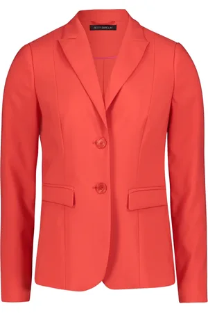 Betty Barclay Kurtki, Kobieta, Czerwony, 4XL, Klasyczny Dopasowany Blezer