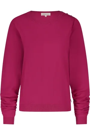 Fabienne Chapot Swetry, Kobieta, Różowy, S, Molly Scrunch Pullover