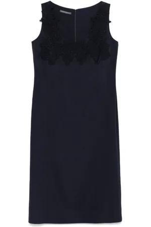 Alberta Ferretti Sukienki, Kobieta, Niebieski, M, Niebieskie Sukienki dla Kobiet