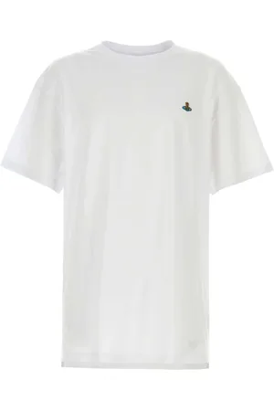 Vivienne Westwood Koszulki, Mężczyzna, Biały, L, Oversize Bawełniany T-shirt