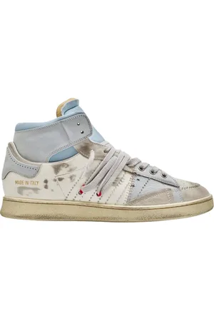 Hidnander Buty, Kobieta, Biały, 36 EU, Cage Dual High Top Sneakers