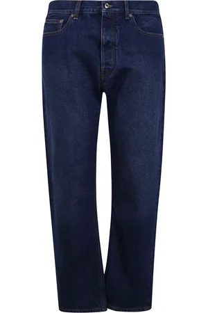 OFF-WHITE Jeansy, Mężczyzna, Niebieski, W34, Bawełna, Skate Jeansy