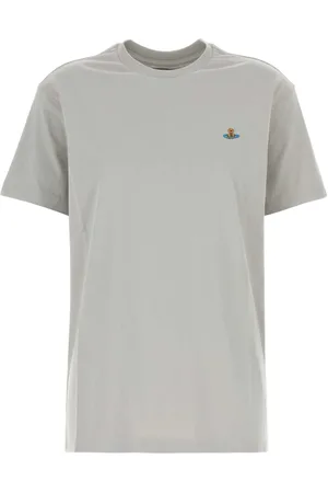 Vivienne Westwood Koszulki, Kobieta, Szary, S, Stylowy Szary T-shirt z Bawełny
