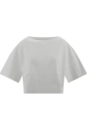 Soeur Koszulki, Kobieta, Biały, S, Biała Bawełniana T-shirt z dekoltem łodziowym