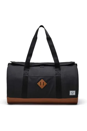 Herschel Torebki, unisex, Czarny, ONE SIZE, Heritage Torba podróżna Czarno/Brązowa