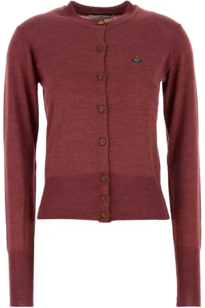Vivienne Westwood Swetry, Kobieta, Czerwony, S, Czerwony Sweter z Wełny