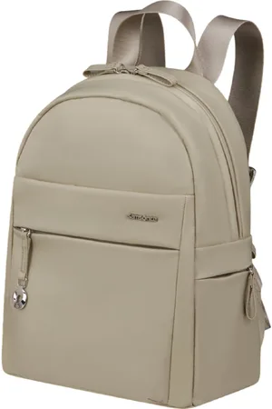 Samsonite Torebki, Kobieta, Beżowy, ONE SIZE, Nylon, Zielony Plecak z Kieszeniami