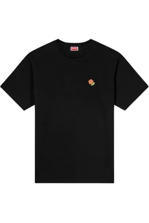 Kenzo Koszulki, Mężczyzna, Czarny, XL, Haftowane koszulki i pola