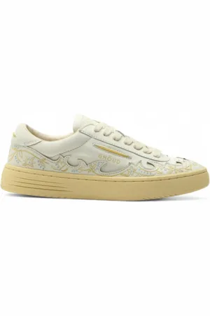 Ghoud Buty, Kobieta, Biały, 39 EU, Beżowe Skórzane Buty Sportowe