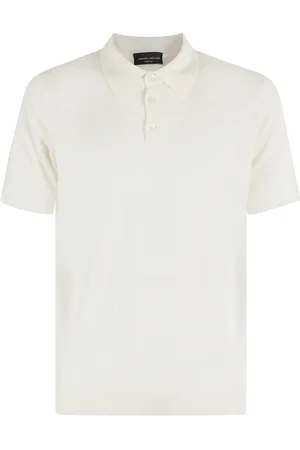 Roberto Collina Koszulki, Mężczyzna, Beżowy, 2XL, Klasyczny Polo Shirt