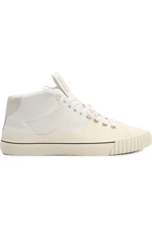 Maison Margiela Buty, Mężczyzna, Beżowy, 40 EU, Sneakersy Evolution z detalami skórnymi