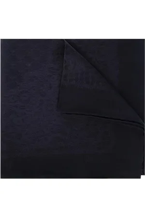 Moschino Akcesoria, Kobieta, Niebieski, ONE SIZE, Stylowy Szalik dla Modnych Stylizacji