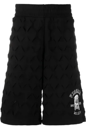 VERSACE Szorty, Mężczyzna, Czarny, S, Stylowy Dodatek Modowy dla Mężczyzn