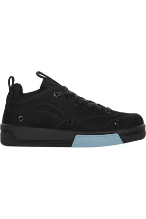 OAMC Buty, Mężczyzna, Czarny, 42 EU, Niskie Sneakersy z Kontrastującymi Wstawkami