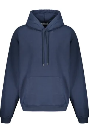 AMBUSH Bluzy, Mężczyzna, Niebieski, M, Wygodny Bluza z Kapturem i Kieszenią Kangurzą