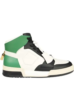 BUSCEMI Buty, Mężczyzna, Wielobarwność, 42 EU, Wysokie skórzane trampki