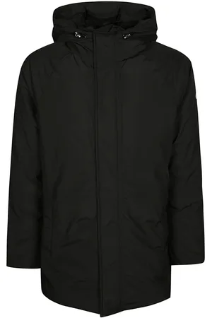 PYRENEX Płaszcze, Mężczyzna, Czarny, M, Krótka Kurtka Parka