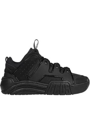 GCDS Buty, Mężczyzna, Czarny, 45 EU, Mid-top Gumowe Trampki