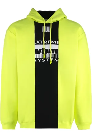 Vetements Bluzy, Mężczyzna, Wielobarwność, S, Dresowa bluza z bawełny