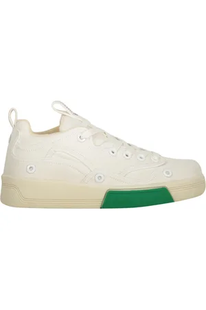 OAMC Buty, Mężczyzna, Biały, 41 EU, Niskie Sneakersy z Kontrastującymi Wstawkami