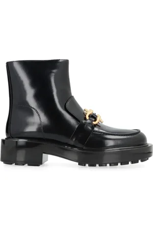 Bottega Veneta Buty, Kobieta, Czarny, 37 EU, Skóra, Monsieur Botki Lakierowana Skóra