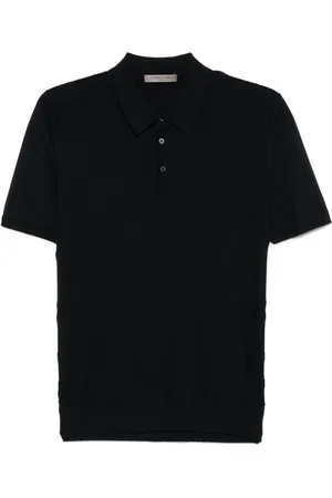 corneliani Koszulki, Mężczyzna, Niebieski, 2XL, Niebieski Sweter Polo Nocny niebieski