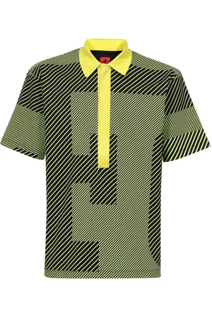 FERRARI Koszulki, Mężczyzna, Wielobarwność, 2XL, Wzorzysta koszulka polo z bawełny