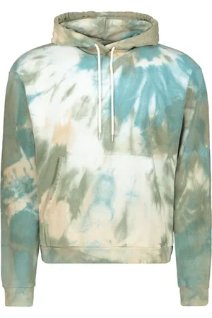JOHN ELLIOTT Bluzy, Mężczyzna, Wielobarwność, M, Tie Dye Bawełniany Hoodie