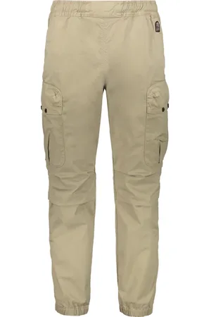 Parajumpers Spodnie, Mężczyzna, brązowy, W36, Sportowe Spodnie Zander z Naszywkami